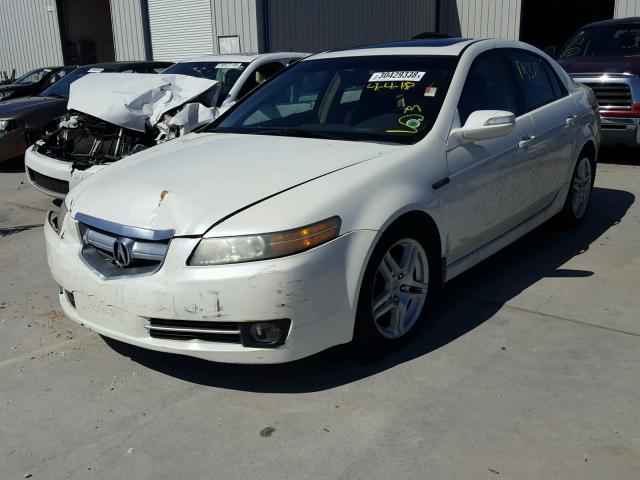 19UUA66218A041142 - 2008 ACURA TL WHITE photo 2