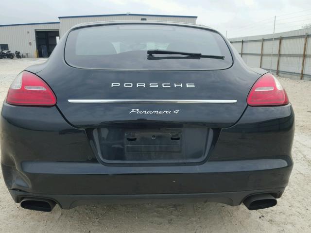 WP0AA2A7XBL021884 - 2011 PORSCHE PANAMERA 2 BLACK photo 9