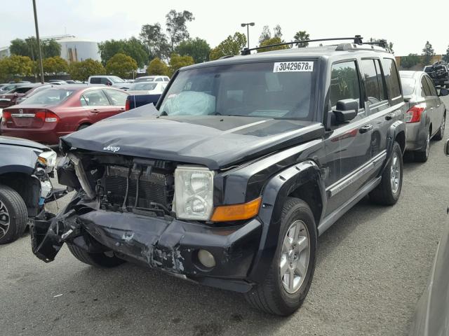 1J8HH58N86C233567 - 2006 JEEP COMMANDER შავი ფოტო 2