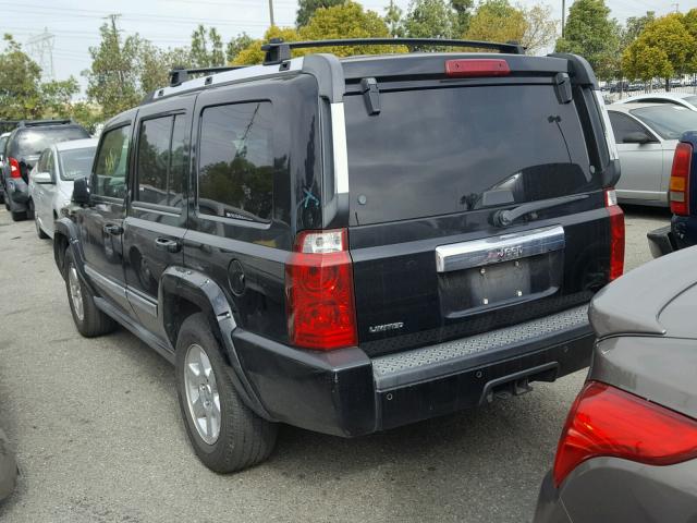 1J8HH58N86C233567 - 2006 JEEP COMMANDER შავი ფოტო 3