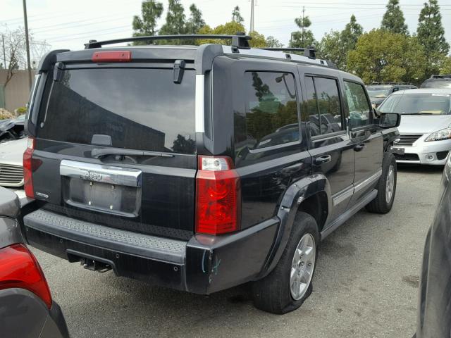 1J8HH58N86C233567 - 2006 JEEP COMMANDER შავი ფოტო 4