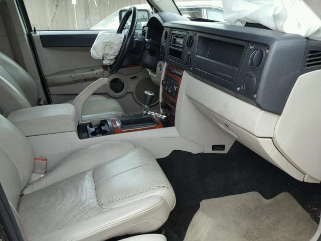 1J8HH58N86C233567 - 2006 JEEP COMMANDER შავი ფოტო 5