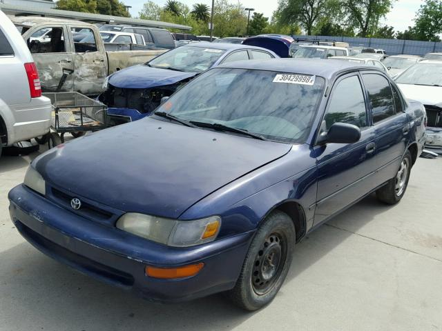 1NXBA02E1VZ533081 - 1997 TOYOTA COROLLA BA BLUE photo 2