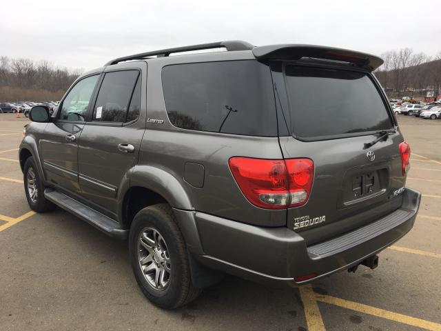 5TDBT48A97S279332 - 2007 TOYOTA SEQUOIA LI CHARCOAL photo 3