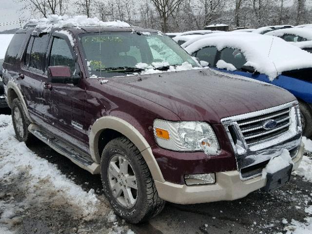 1FMEU74826UA08732 - 2006 FORD EXPLORER E RED photo 1