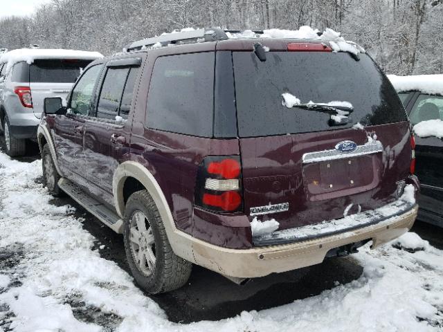 1FMEU74826UA08732 - 2006 FORD EXPLORER E RED photo 3