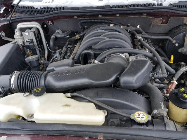 1FMEU74826UA08732 - 2006 FORD EXPLORER E RED photo 7