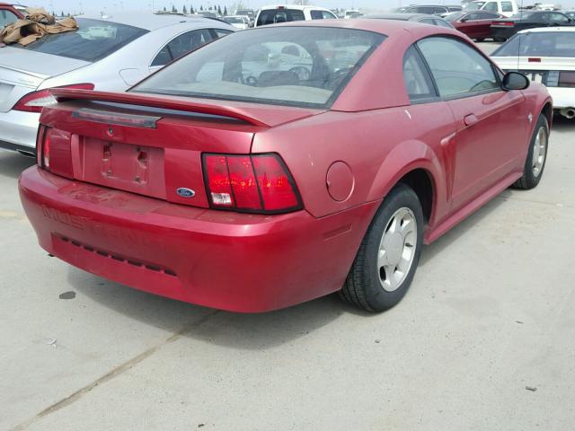 1FAFP4040XF131832 - 1999 FORD MUSTANG RED photo 4