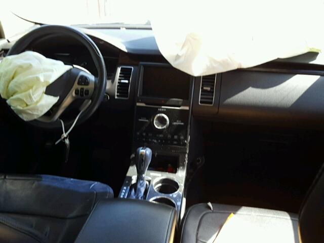 2FMGK5D83DBD31113 - 2013 FORD FLEX LIMIT WHITE photo 9