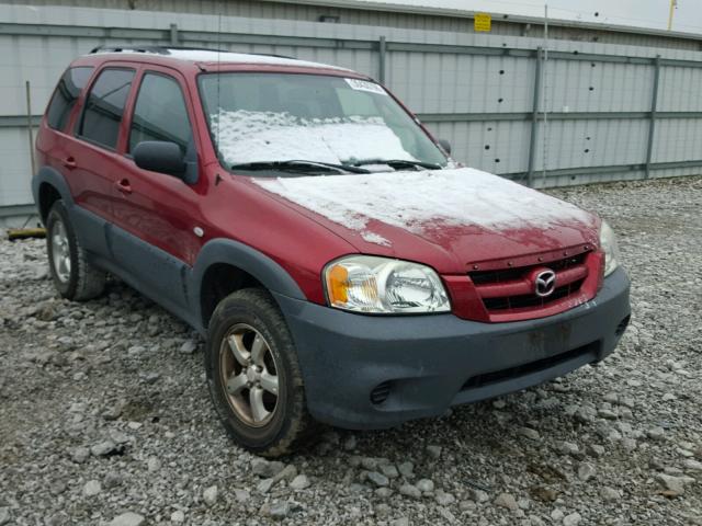 4F2YZ02Z65KM56293 - 2005 MAZDA TRIBUTE I MAROON photo 1