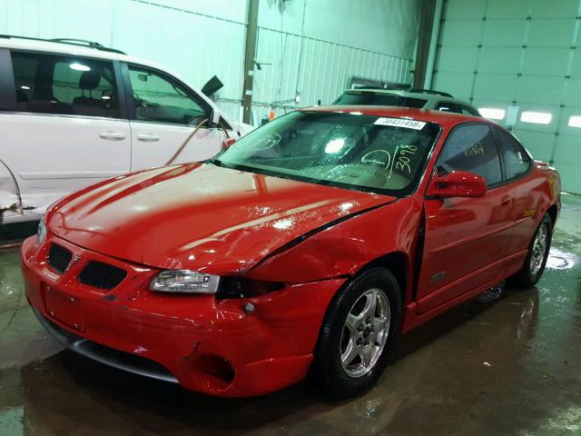 1G2WR1217XF313098 - 1999 PONTIAC GRAND PRIX Qırmızı foto 2
