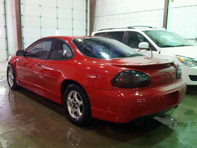 1G2WR1217XF313098 - 1999 PONTIAC GRAND PRIX Qırmızı foto 3