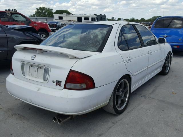 3N1AB51D32L707213 - 2002 NISSAN SENTRA SE- WHITE photo 4