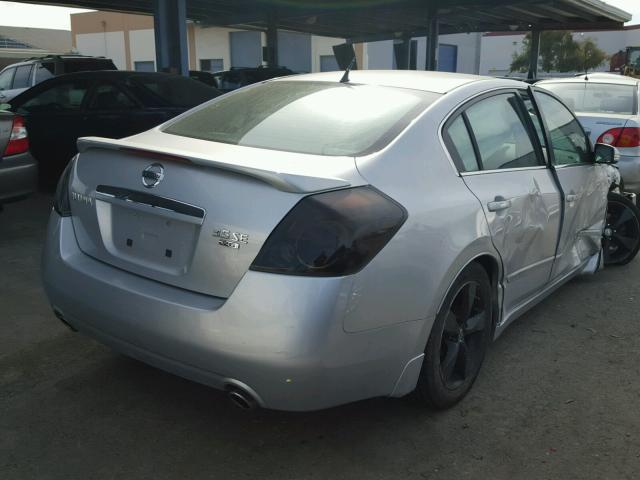 1N4BL21E57C145300 - 2007 NISSAN ALTIMA 3.5 SILVER photo 4