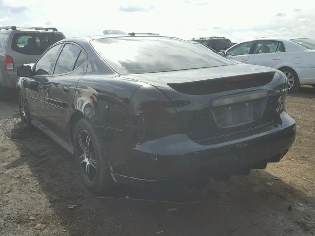 2G2WP552071148584 - 2007 PONTIAC GRAND PRIX BLACK photo 3