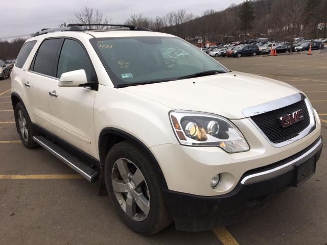 1GKKVRED1BJ416294 - 2011 GMC ACADIA SLT WHITE photo 1