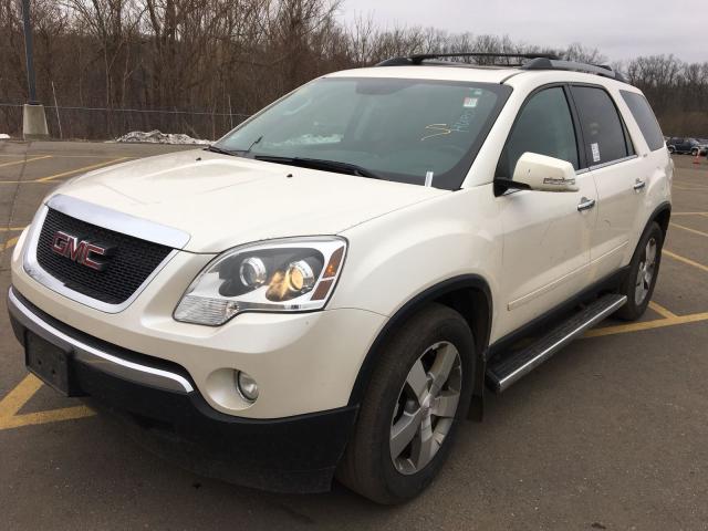 1GKKVRED1BJ416294 - 2011 GMC ACADIA SLT WHITE photo 2