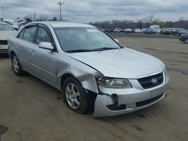 5NPEU46F66H054699 - 2006 HYUNDAI SONATA GLS SILVER photo 1