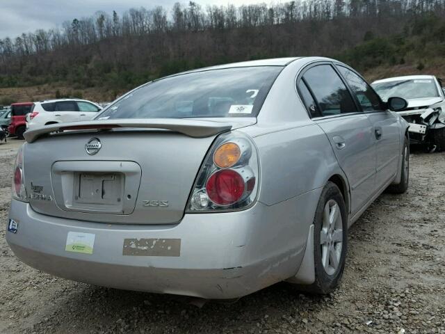 1N4AL11D04C103500 - 2004 NISSAN ALTIMA BAS SILVER photo 4