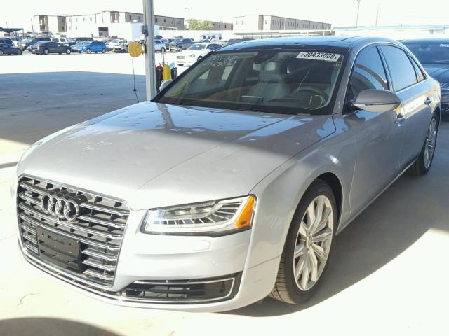 WAU3RAFD3GN004136 - 2016 AUDI A8 L TDI 银色 照片 2