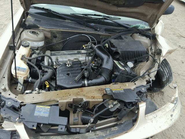 1G1ND52F24M587656 - 2004 CHEVROLET CLASSIC GOLD photo 7