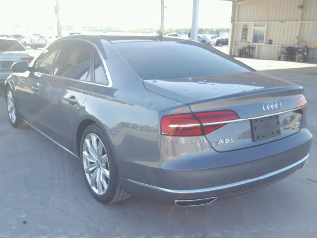 WAU3RAFDXGN004117 - 2016 AUDI A8 L TDI 灰色 照片 3