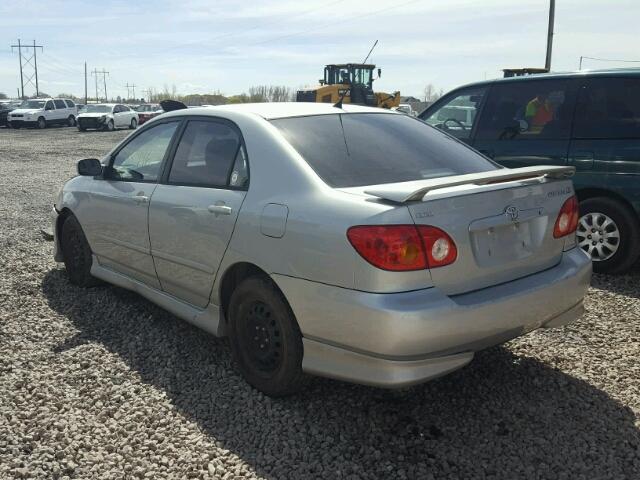 1NXBR32E33Z149097 - 2003 TOYOTA COROLLA CE GRAY photo 3