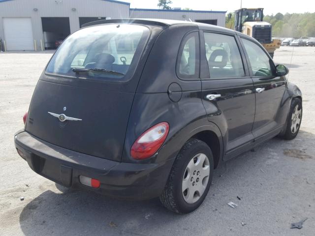 3A4FY58B66T352429 - 2006 CHRYSLER PT CRUISER BLACK photo 4