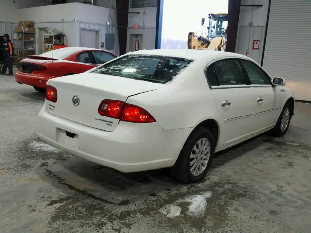 1G4HP57228U187471 - 2008 BUICK LUCERNE CX WHITE photo 4