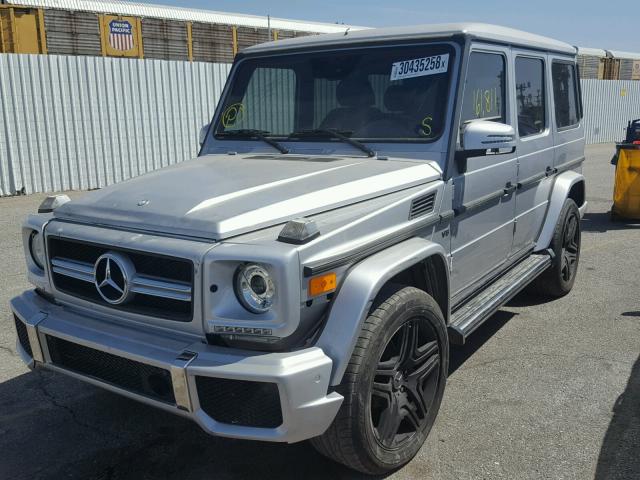 WDCYR49E84X143025 - 2004 MERCEDES-BENZ G 500 SILVER photo 2