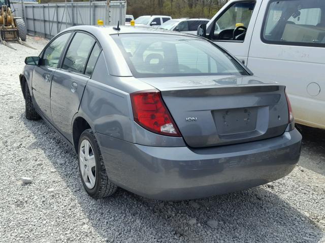 1G8AJ55F86Z195968 - 2006 SATURN ION LEVEL GRAY photo 3