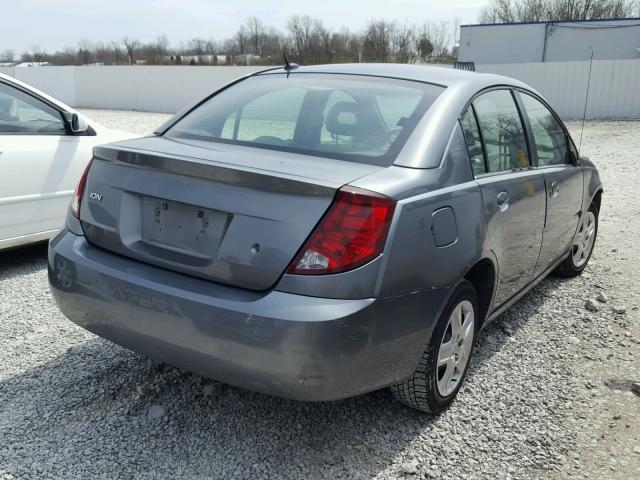 1G8AJ55F86Z195968 - 2006 SATURN ION LEVEL GRAY photo 4