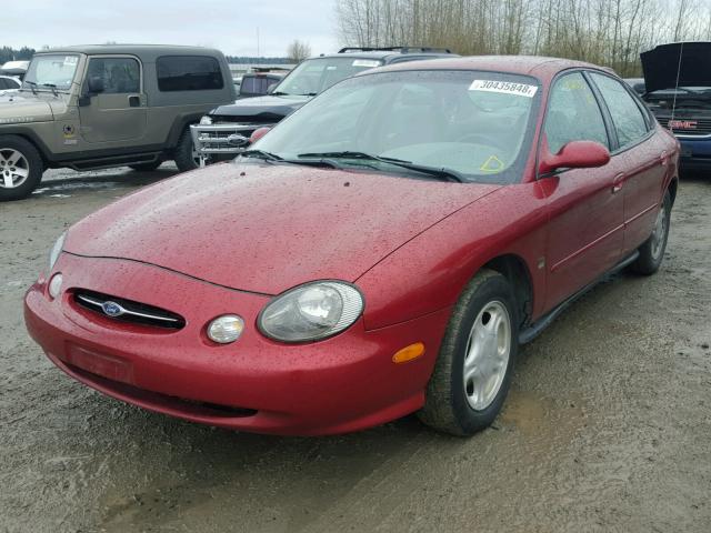 1FAFP52S7WG238905 - 1998 FORD TAURUS LX MAROON photo 2