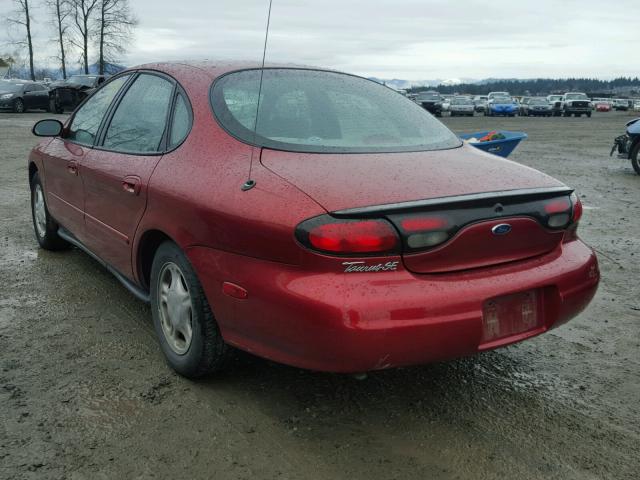 1FAFP52S7WG238905 - 1998 FORD TAURUS LX MAROON photo 3