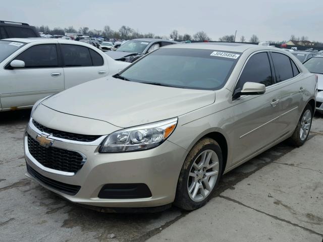 1G11C5SL6EF237010 - 2014 CHEVROLET MALIBU 1LT 米色 照片 2