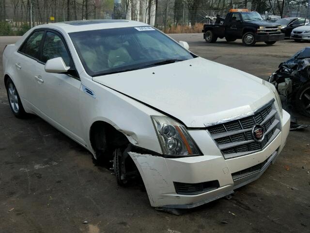 1G6DF577080143044 - 2008 CADILLAC CTS WHITE photo 1