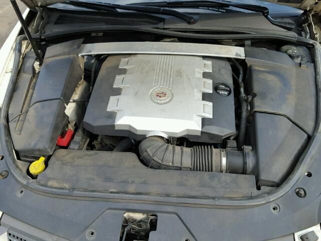 1G6DF577080143044 - 2008 CADILLAC CTS WHITE photo 7