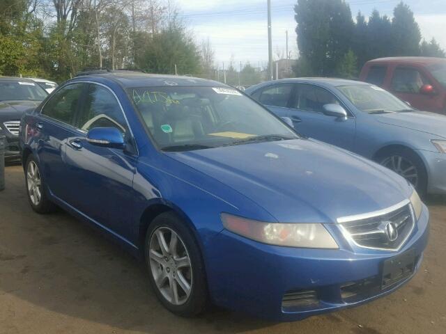 JH4CL96864C032010 - 2004 ACURA TSX BLUE photo 1