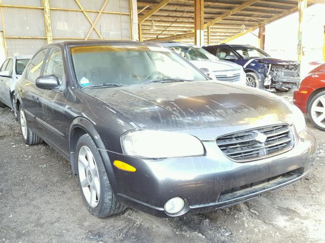 JN1CA31A91T100863 - 2001 NISSAN MAXIMA GXE CHARCOAL photo 1