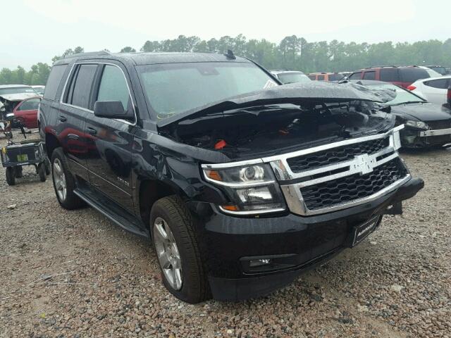 1GNSCBKC4JR134453 - 2018 CHEVROLET TAHOE C150 BLACK photo 1