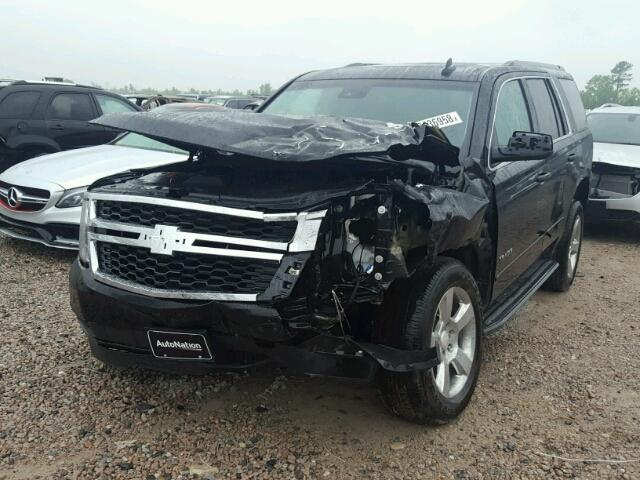 1GNSCBKC4JR134453 - 2018 CHEVROLET TAHOE C150 BLACK photo 2