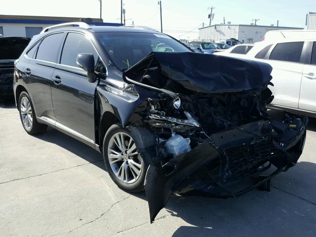 JTJBC1BA0D2436852 - 2013 LEXUS RX 450 BLACK photo 1