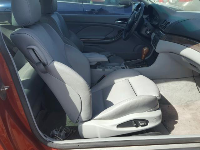 WBABM3343YJN88539 - 2000 BMW 323 CI RED photo 5