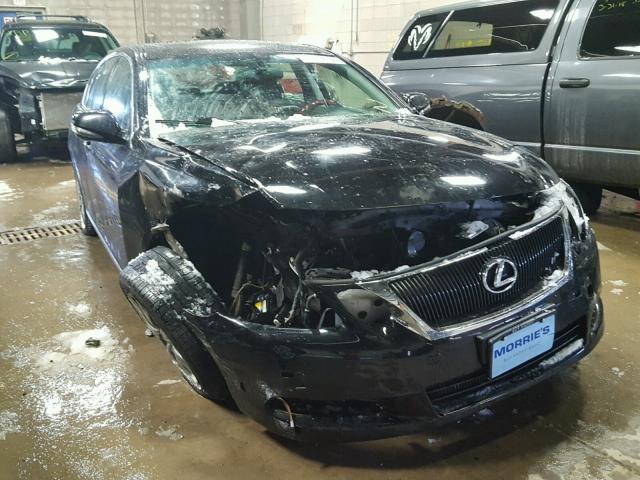 JTHCE96S190024296 - 2009 LEXUS GS 350 BLACK photo 1