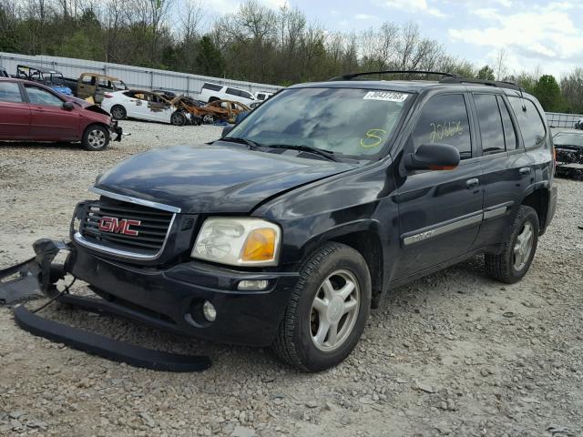 1GKDS13S922224622 - 2002 GMC ENVOY BLACK photo 2