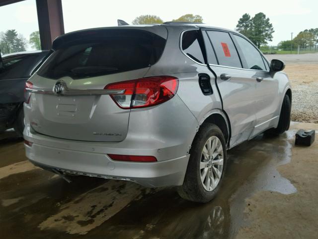 LRBFXBSA8HD071554 - 2017 BUICK ENVISION E SILVER photo 4