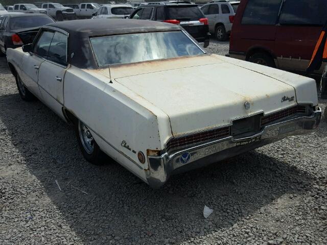 484399H260509 - 1969 BUICK ELECTRA WHITE photo 3