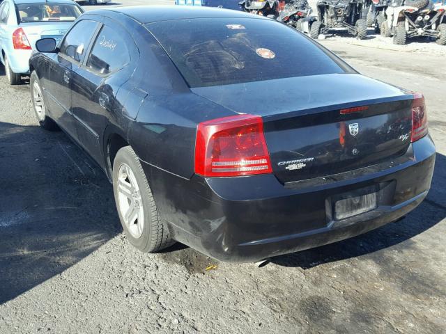 2B3LA53H56H312622 - 2006 DODGE CHARGER R/ BLACK photo 3