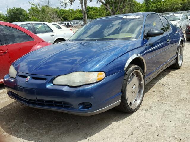 2G1WW12E539253924 - 2003 CHEVROLET MONTE CARL 蓝色 照片 2