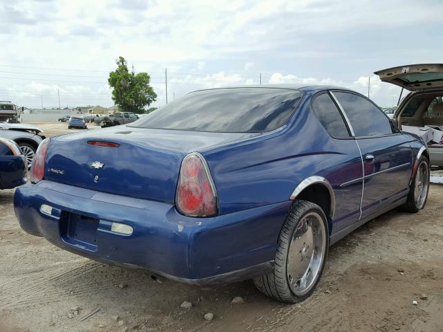 2G1WW12E539253924 - 2003 CHEVROLET MONTE CARL 蓝色 照片 4